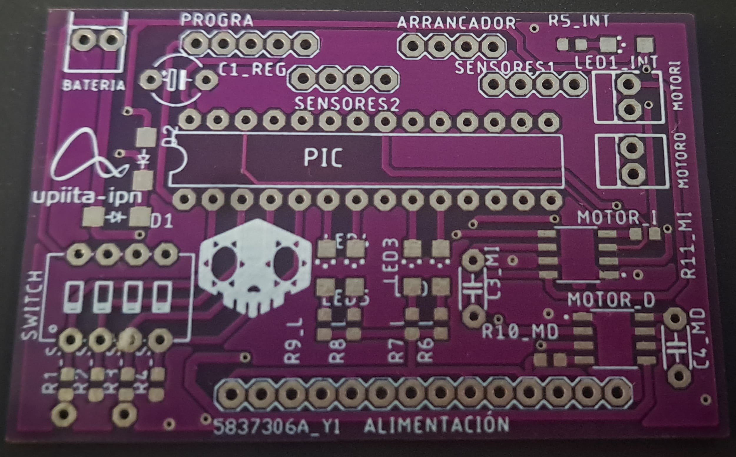 BlackShadow Minisumo autonomo profesional 2